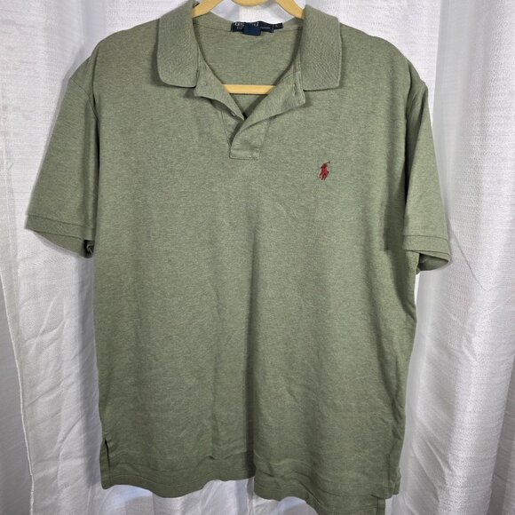 Polo by Ralph Lauren Men's Knot Golf Banded Short Sleeve Shirt Size Large - Picture 1 of 6